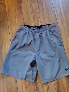 Nike Men's Gray Performance Shorts